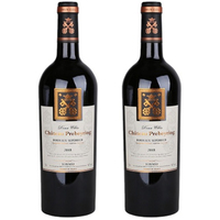 两把钥匙城堡超波干红葡萄酒 （法国超级波尔多AOP750ml 13%）